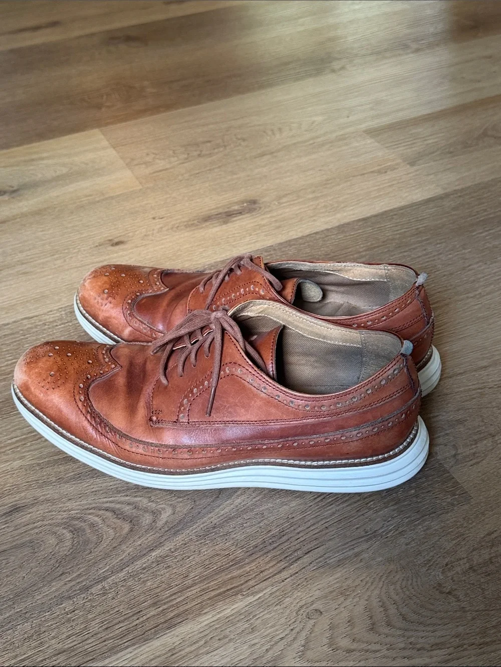 Cole Haan leather wingtip